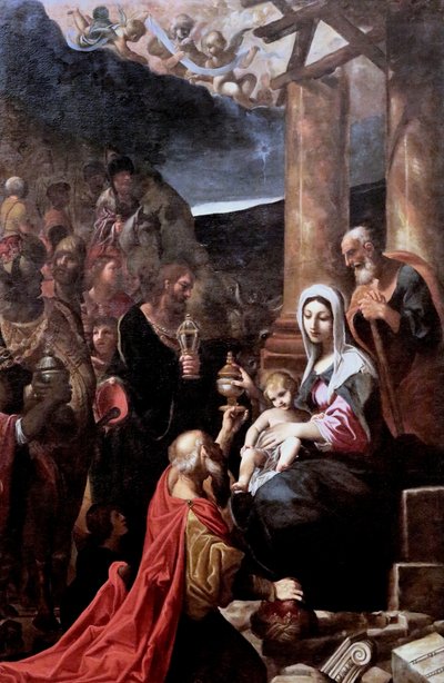 Adoration of the Magi by Ludovico Carracci